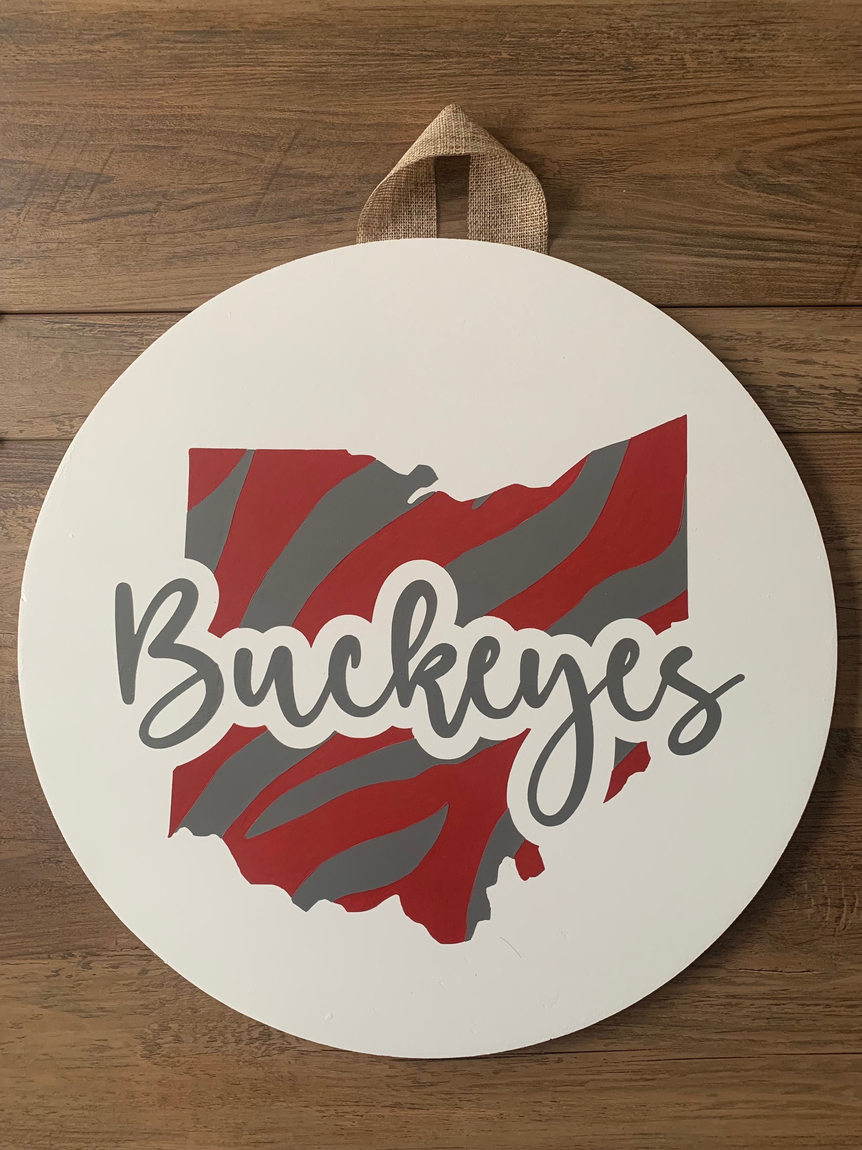 Door Hanger Buckeyes