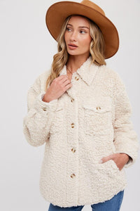 Brynlee Boucle Shacket