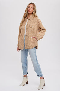 Brynlee Boucle Shacket