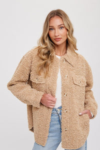 Brynlee Boucle Shacket