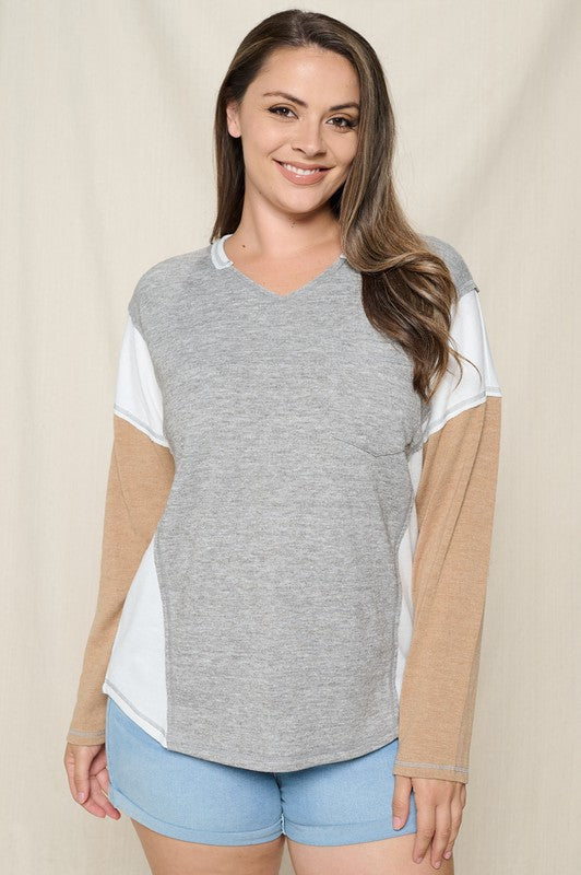 Cohen Colorblock Top