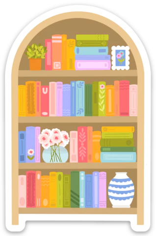 Rainbow Bookshelf