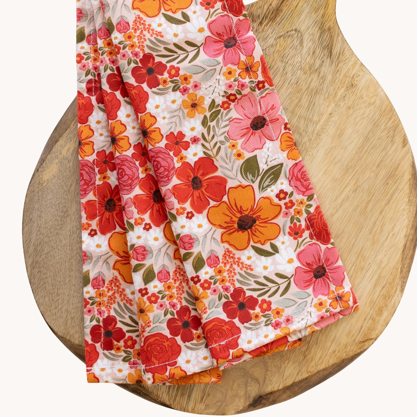 Rosewood Blooms Tea Towels