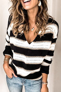 Simone Striped Sweater