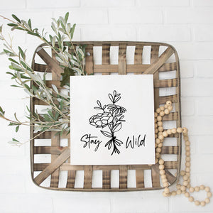 Small I-Frame Insert Stay Wild
