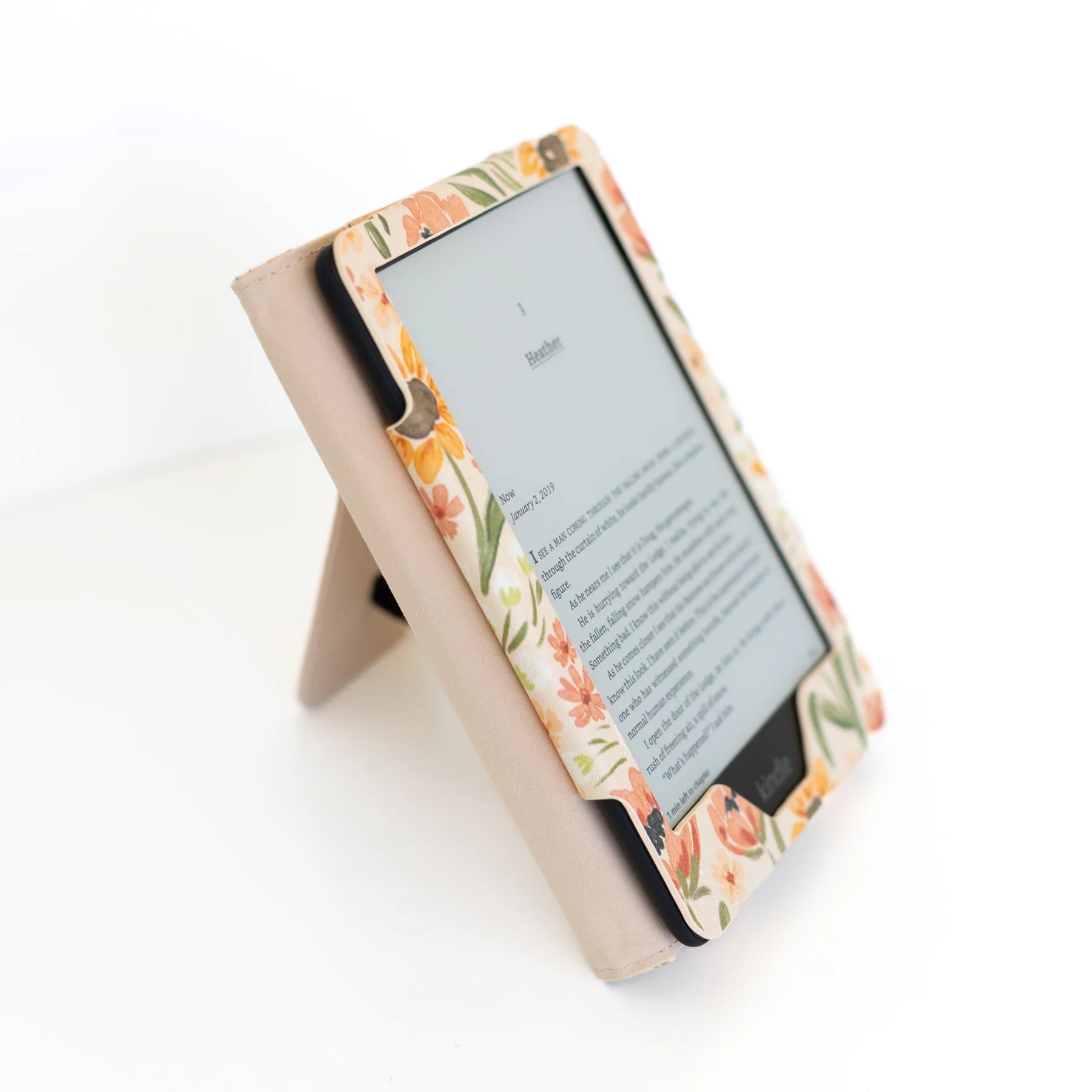Sunny Poppies Kindle Case
