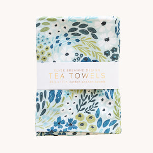 Waterfall Floral Tea Towels