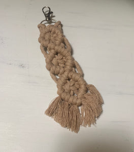 Macrame Keychain (9 Colors)
