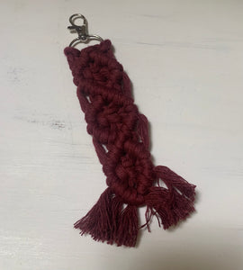 Macrame Keychain (9 Colors)