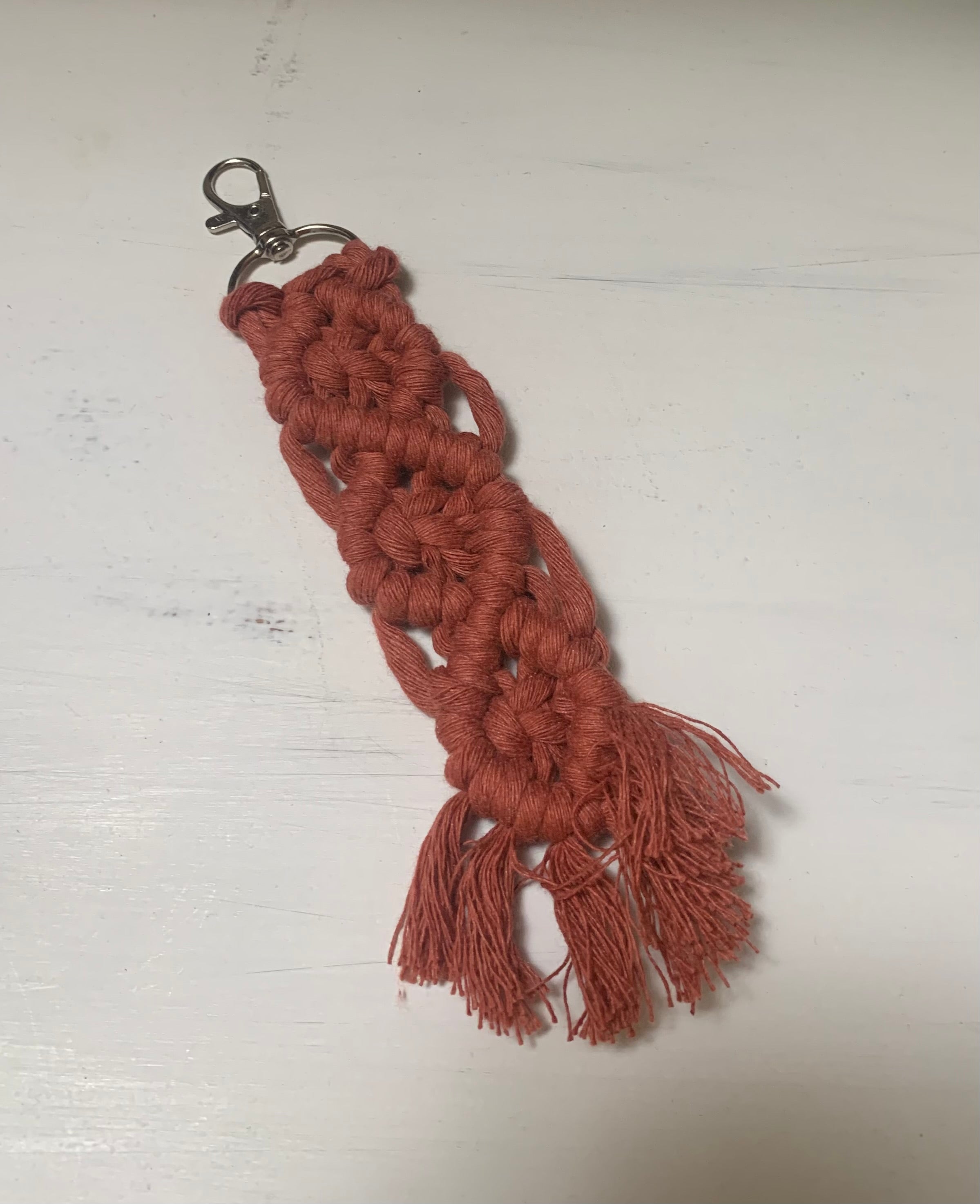 Macrame Keychain (9 Colors)