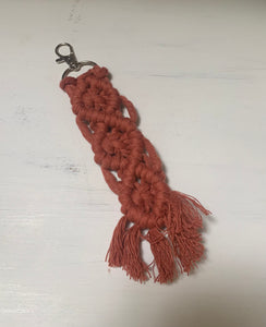 Macrame Keychain (9 Colors)