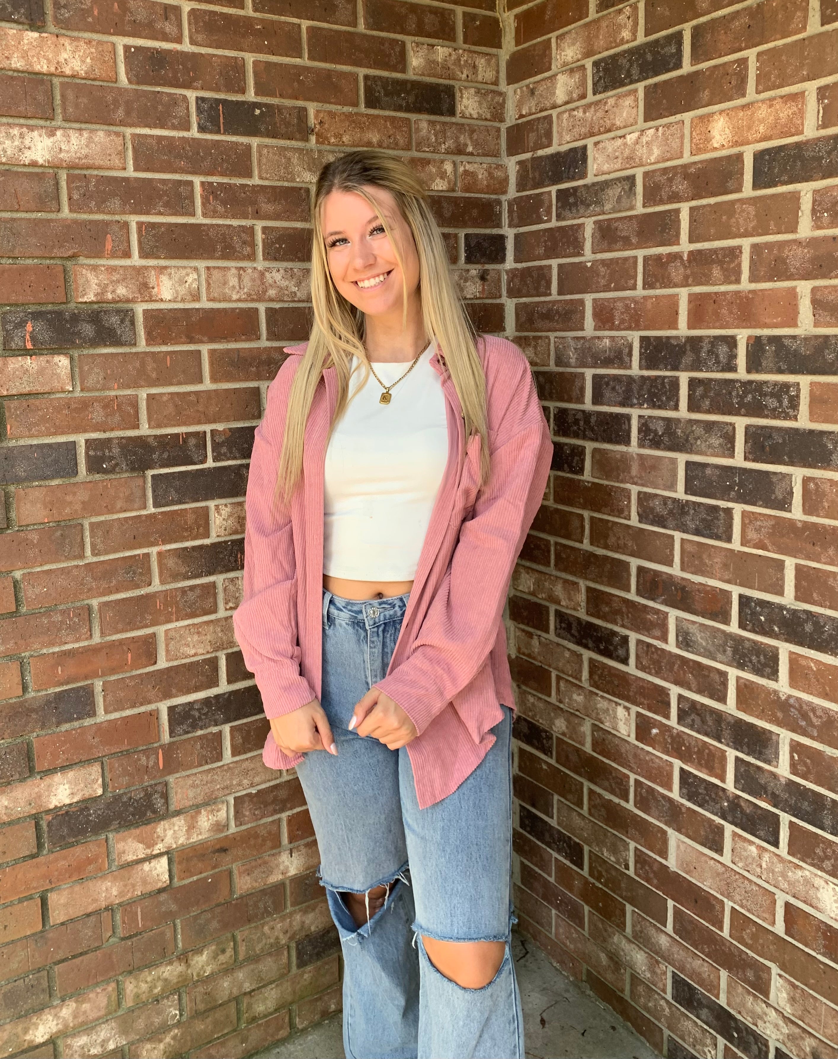 Chloe Corduroy Shacket