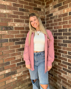 Chloe Corduroy Shacket