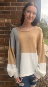 Cori Colorblock Sweater