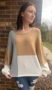 Cori Colorblock Sweater