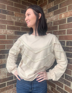 Tate Tassel Sweatshirt