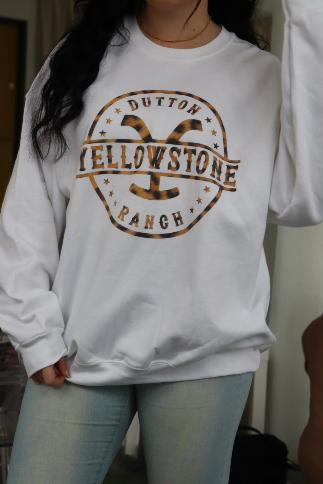 Leopard Yellowstone Sweatshirt