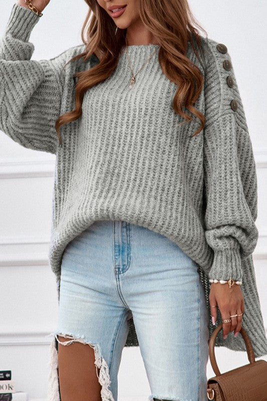 Bellanne Buttoned Sweater