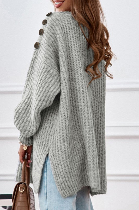 Bellanne Buttoned Sweater