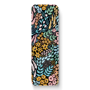 Black Floral Bookmark