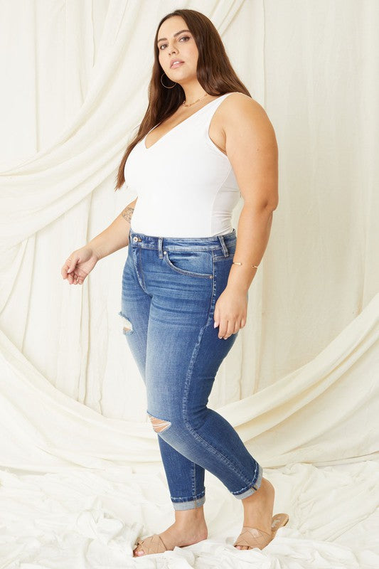 Haisley High Rise Slim Boyfriend