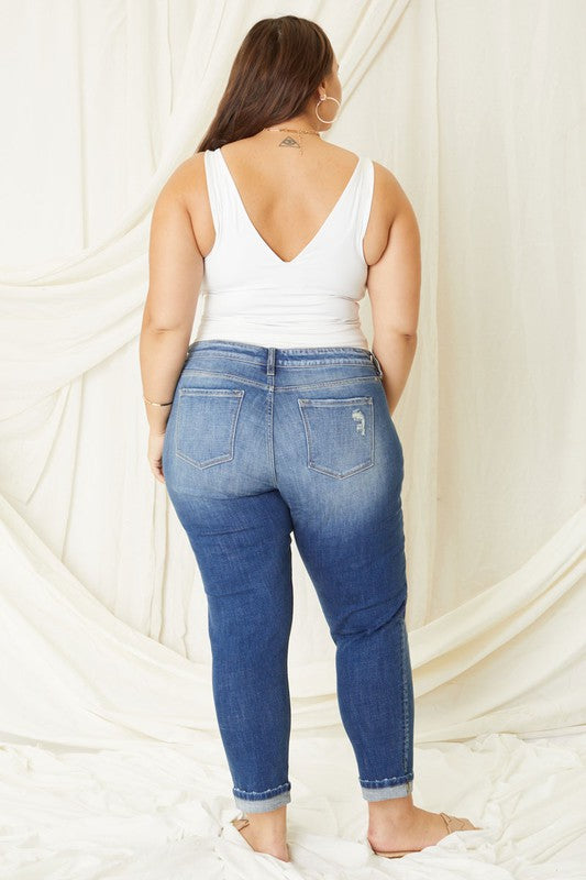 Haisley High Rise Slim Boyfriend