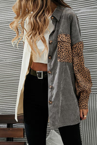 Caily Corduroy Shacket
