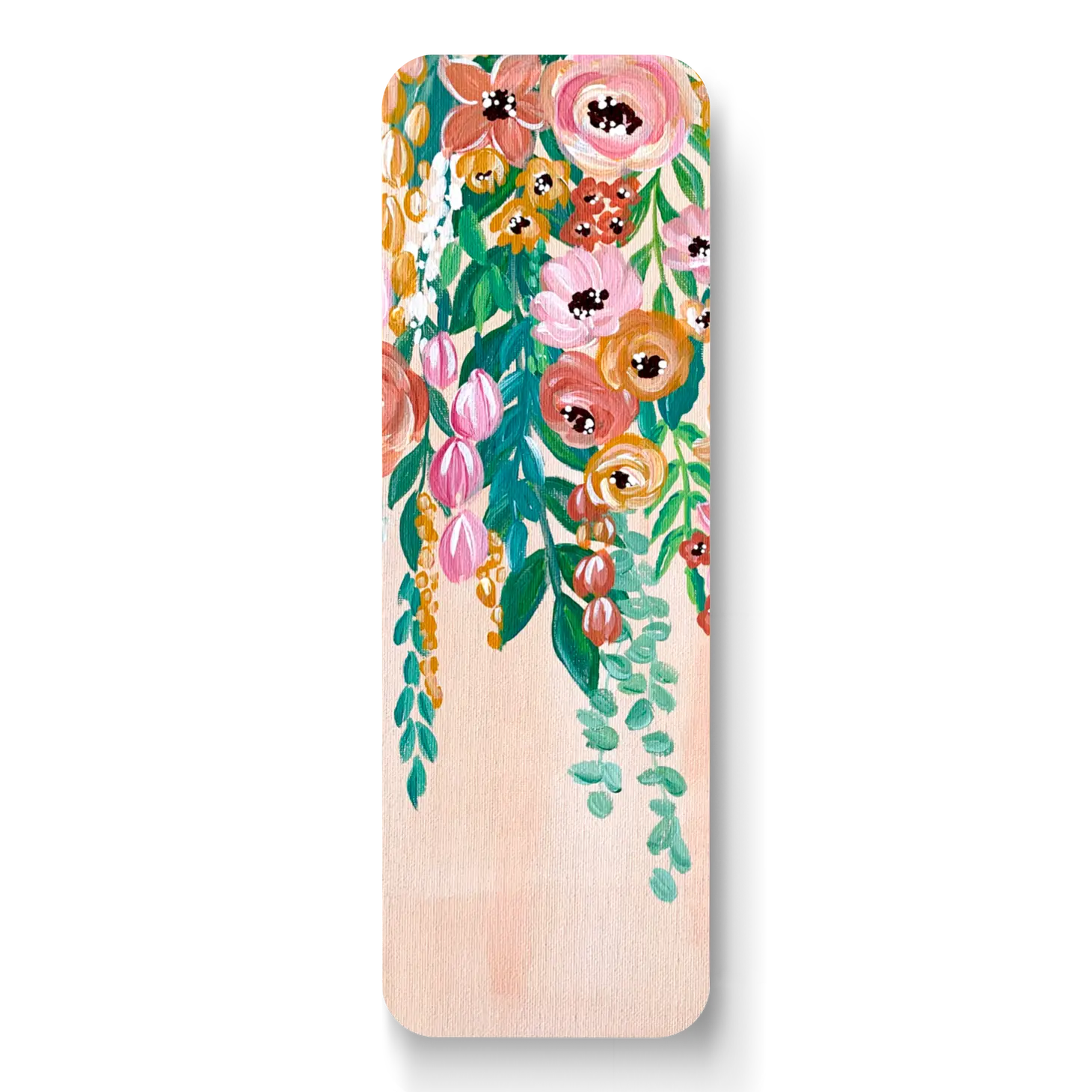 Hanging Florals Bookmark