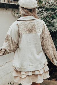 Leilani Leopard Corduroy Shacket