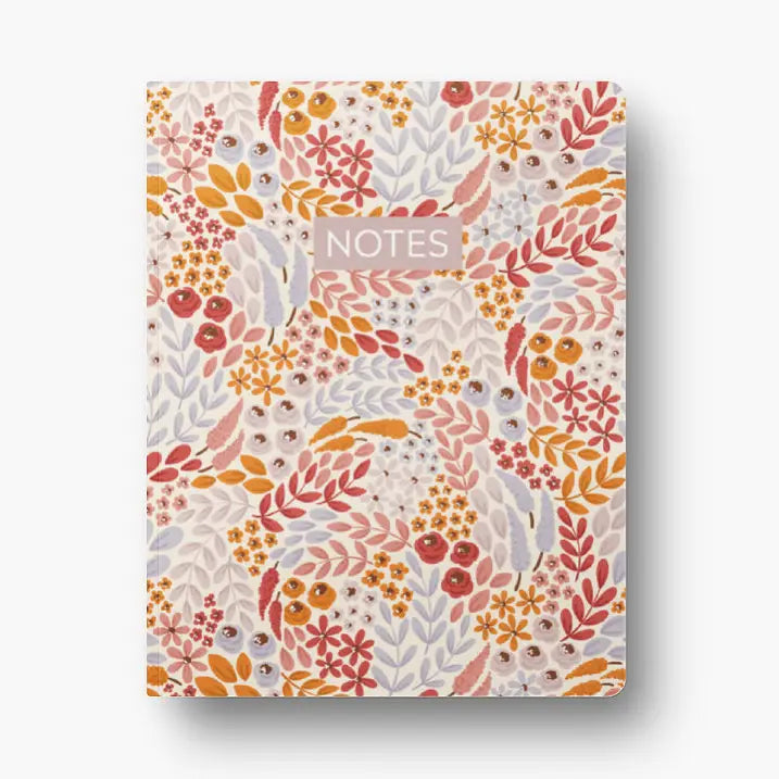 Marigold Wildflowers Lined Notebook