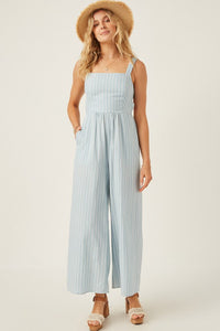 Paden Pinstripe Jumpsuit
