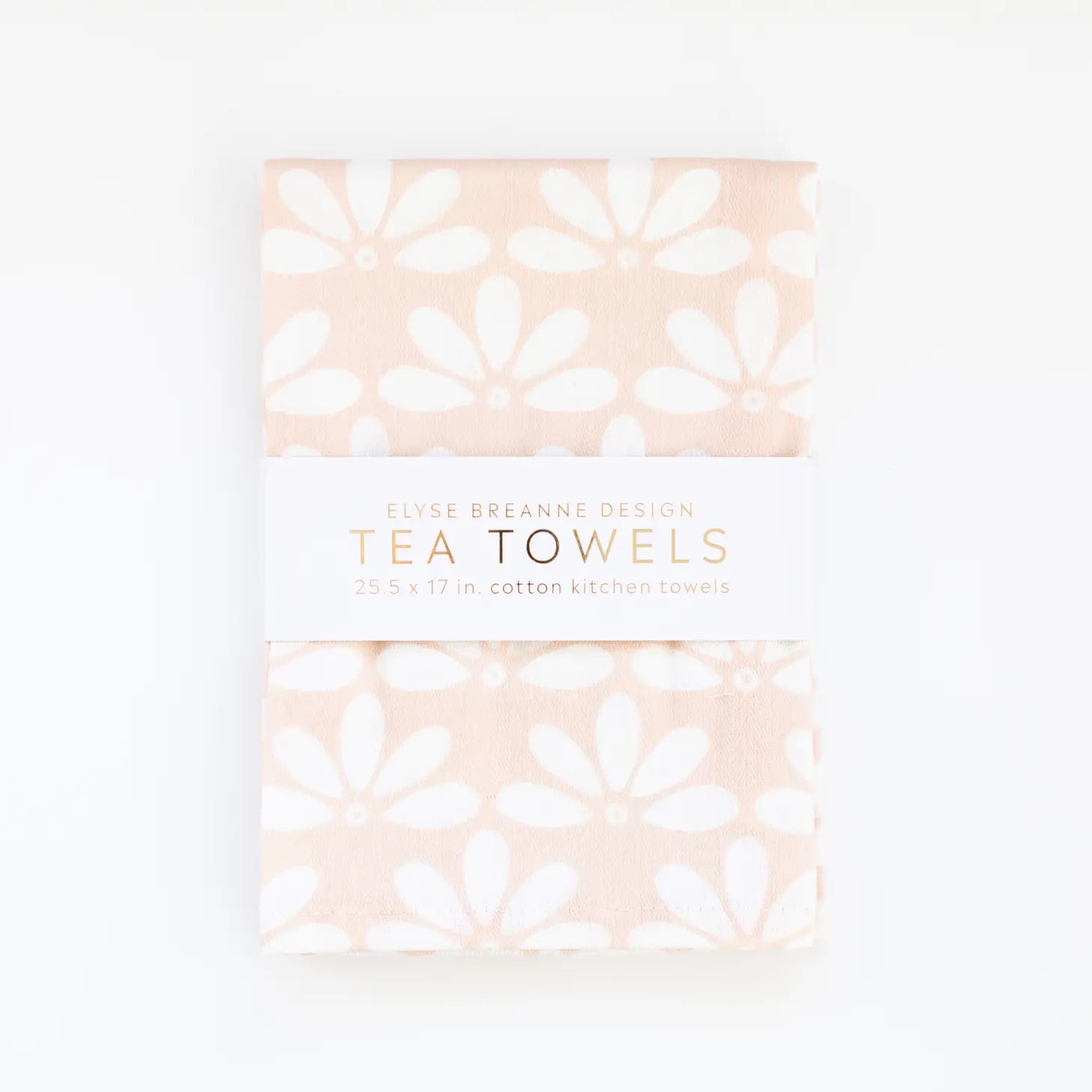 Peek-A-Boo Daisy Tea Towels