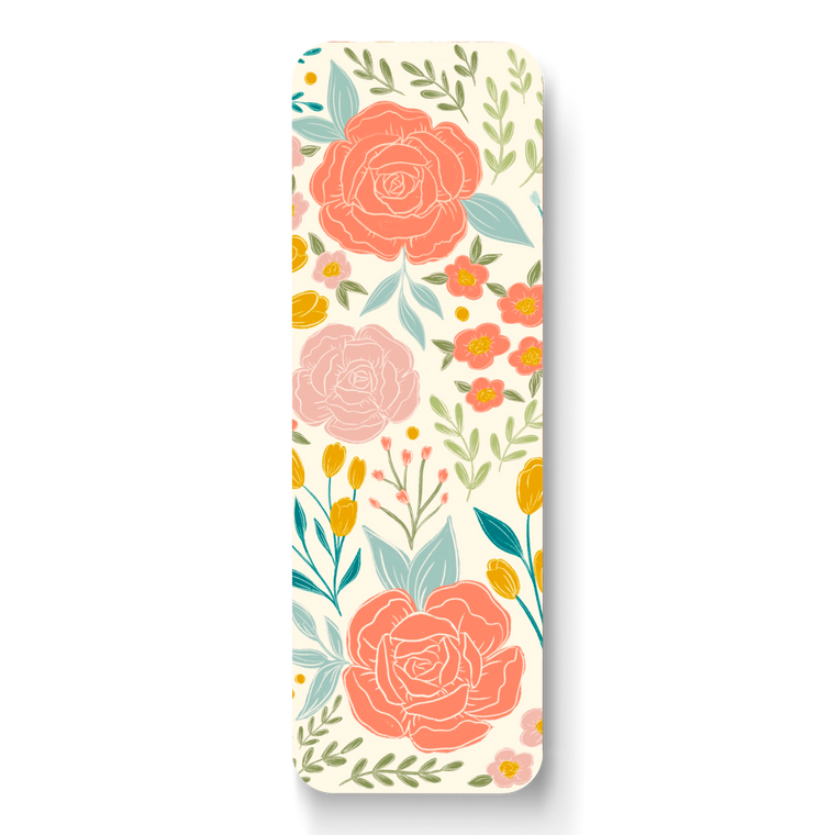 Peonies & Tulips Bookmark