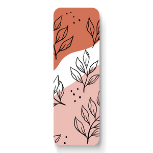 Pink Leaves Bookmark