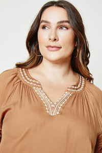 Emilia Embroidered Top