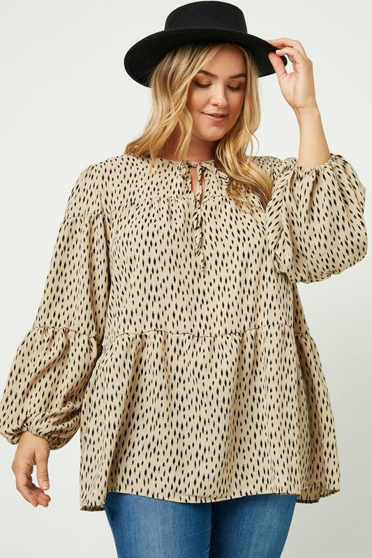 Paxton Print Top