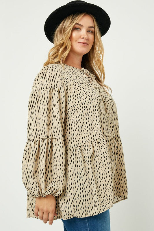 Paxton Print Top