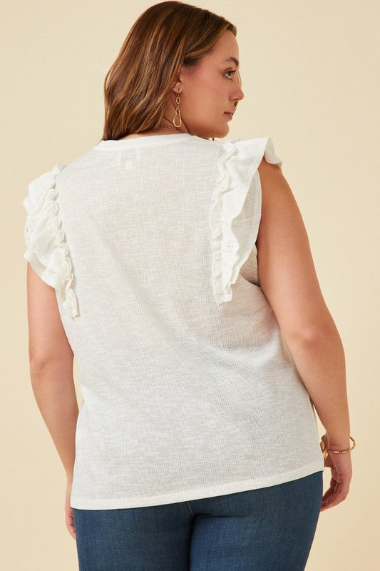 Rilynn Ruffle Tank