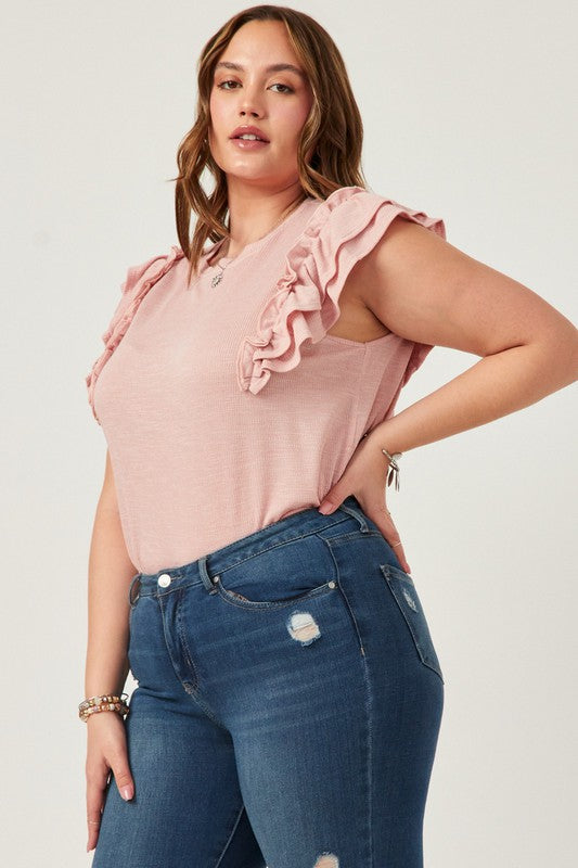 Rilynn Ruffle Tank