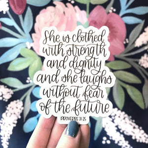 She is Clothed Verse