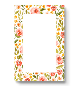 Spring Garden Notepad