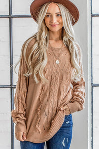 Tess Tassel Sweater Top