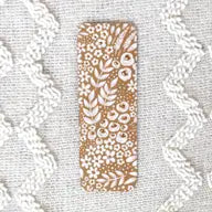 Yellow Floral Bookmark